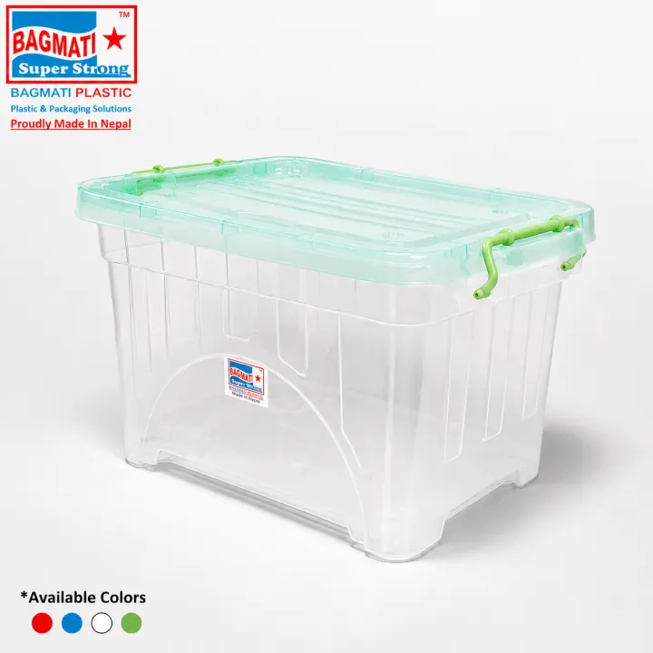 Bagmati%20Big%20Smart%20Box%20Multipurpose%20Plastic%20Storage%20Container%20Box%20With%20Lock%20(Clear/Transparent)%20%E2%80%93%20Rectangular%2025%20Liter%20-%20Image%202