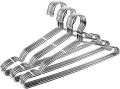 Stainless Steel Clothes Hanger Set 10Pcs(A-Grade). 