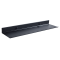 Floating Wall Shelf Black for Kitchen Bathroom Storage Rack Shelves B. 