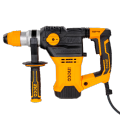 INGCO 1500W SDS plus Rotary Hammer Drill 32mm With Anti-Vibration For Hammer Drilling in Concrete, Brick and Stone,Include 3 Drills and 2 Chisels With Case RH150028. 