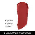 Lakme Absolute Matte Melt Mini Liquid Lip Color - 2.4 ml. 