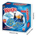 Traditional Bingo Lotto Game Set with 48 Cards & 90 Numbered Balls | Educational & Entertaining for Baby & Adult. 