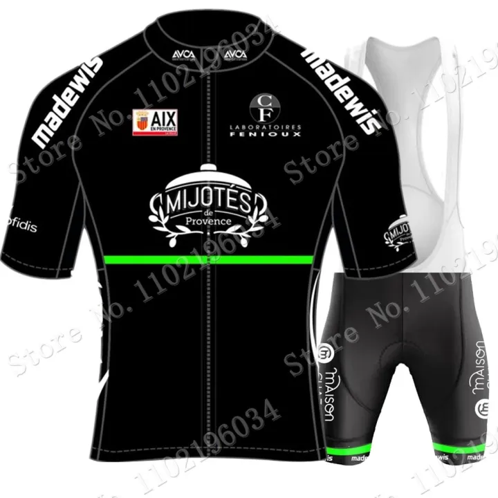 AVC%20AIX-EN-PROVENCE%202023%20Team%20Cycling%20Jersey%20Set%20Short%20Sleeve%20Black%20Clothing%20Mens%20Road%20Bike%20Shirts%20Suit%20Bicycle%20Bib%20Shorts%20MTB%20-%20Image%208