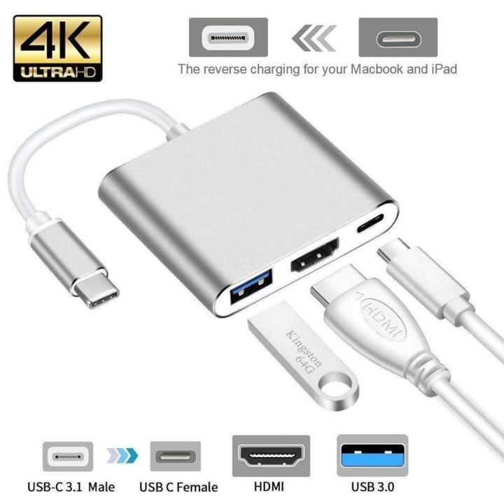 USB-C%20to%20Digital%20AV%20%20Multiport%20Adapter,%203-in-1%20Type-C%20Hub%20with%20Thunderbolt%20to%20HDMI%204K%20Output/USB%20Port/PD%20Quick%20Charging%20Port,Android%20Digital%20AV%20Adapter%20for%20MacBook%20Pro,MacBook%20Air,Projector,Monitor%20Fado168%20-%20Image%202