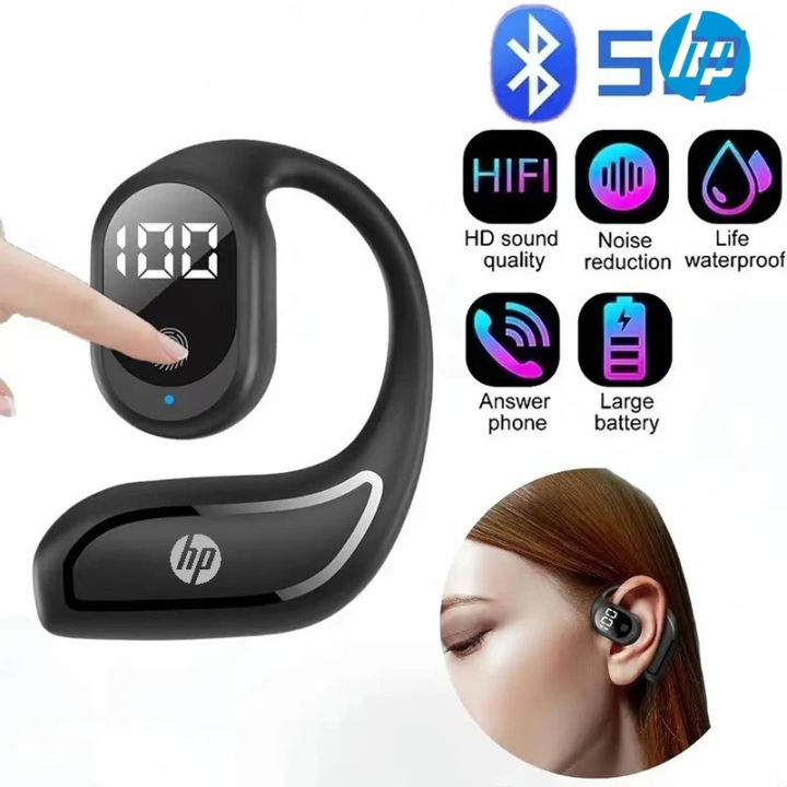 Business Headset Wireless Headset Big Ear In-Ear Bluetooth Pack + ] HP ...