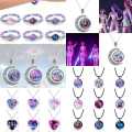 Kpop Demon Hunter Keychain Bracelet Fans Gifts Huntrix Hanging Pendants Heart Necklace Party Accessories. 