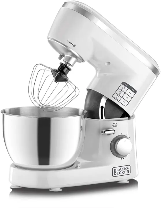 Black%20&%20Decker%201000W%20Stand%20Mixer,%20White/Silver%20-%20Sm1000-B5%20-%20Image%202