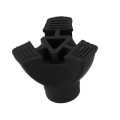 Spreeshop 3X Walking Stick End Tripod CANE TIP Self Standing Rubber NON-SLIP End Bottom. 