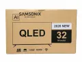 Samsonix 32 Inch Google Android QLED Smart TV. 