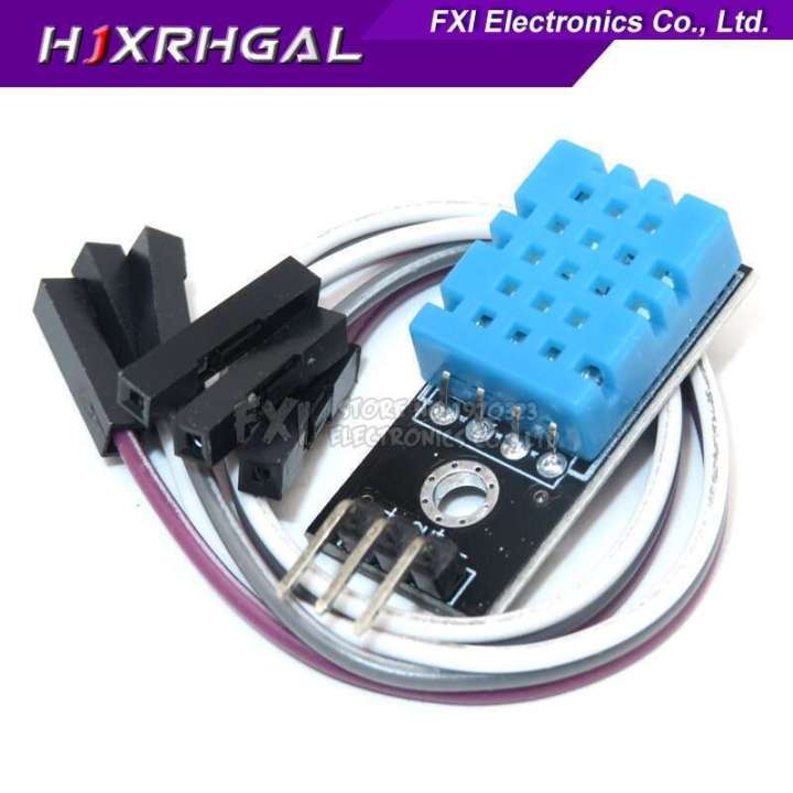New Temperature and Relative Humidity Sensor DHT11 Module with Cable ...