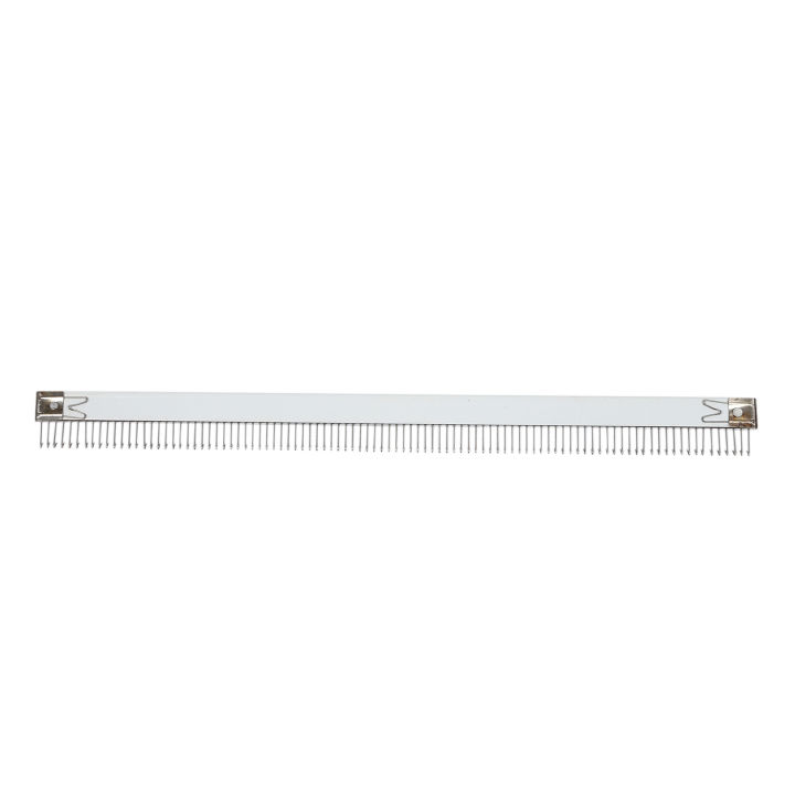 OUMERY Practical 44.5cm Stainless Steel Silver Cast on Comb Knitting Machine for All 4.5mm/9mm for Knitting Machine Needle Part