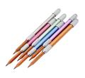 Vicky Pencil Extender Double End (Metal) - Color May Vary [1 Piece]. 