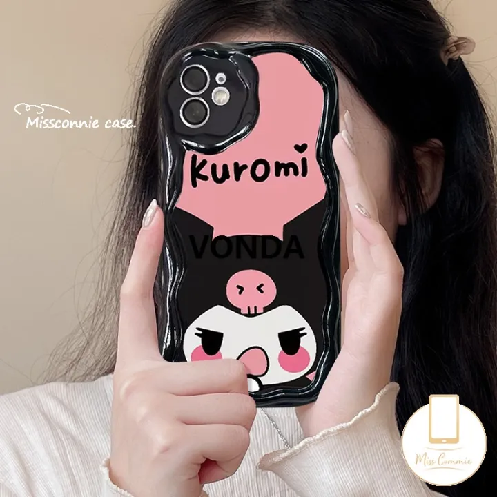 VONDA%20MissConnie%20For%20Tecno%20Spark%2010C%20Go%202023%202024%2010%20Camon%2020%20Infinix%20Hot%2010Lite%2020i%208%2030i%20Hot%2012%2030%209%2010%2011%2020%2010T%20Play%20Note%2012%20G96%2030%20Pro%20Smart%207%205%206%20Plus%20Fashion%20Creative%20Cartoon%20Cute%20Blush%20Black%20Pink%20Kuromi%20Soft%20Cover%20Affordable%20-%20Image%203