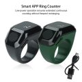 Durable Mini Smart Ring Counter OLED Display Wearable Bluetooth Counting Ring Type-C Rechargeable Touch Operation Zikr Ring Time Management. 