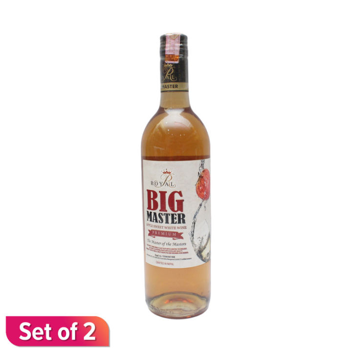 Big Master Cherry White Wine 750ml (Set of 2)