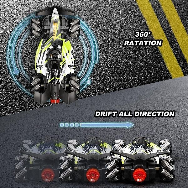 Kids RC F1 Car 2.4G 4CH 6WD Rechargeable Motor Drive Remote Control Car Model Toy