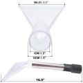 NCANRUI Upholstery Carpet Cleaning Attachment Hand Wand with Viewing Auto Detailing Vacuum Hand Tool Small. 