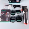 VGR V-647 Professional Hair Clipper | 9000 RPM Magnetic Motor, Cordless Rechargeable Hair Cutting Machine with LED Display for Men, Salon Barber Supplies. 