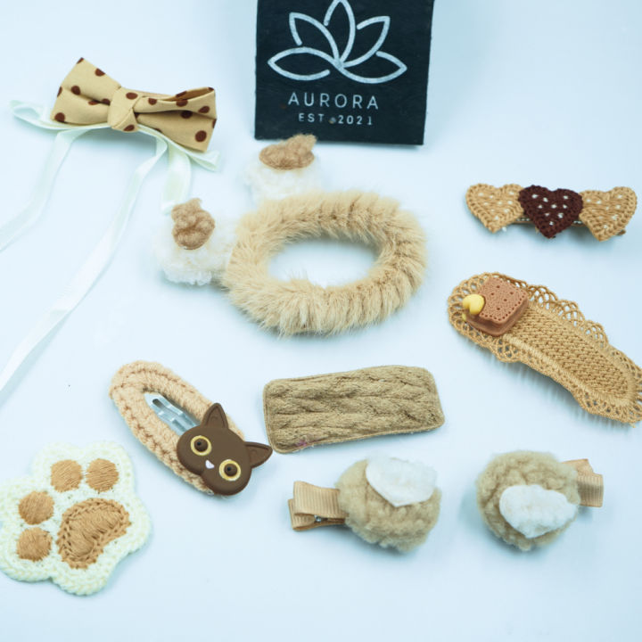 Buy Aurora Brow set Hair Clips | Trendy Collection | 9 pcs in 1 packet | B54