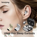 Sutuiying 2025 Invisible Sleep Wireless Earphone TWS Bluetooth 5.3 Headphones Bargain price Hidden Earbuds IPX5 Waterproof Noise Reduction Sport Headset. 