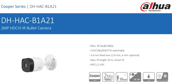 2MP%20HDCVI%20IR%20Bullet%20Camera%20DH-HAC-B1A21P%20-%20Image%202
