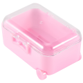 Pink mini roller travel suitcase candy box personality wedding candy box luggage trolley case candy toy small storage box. 