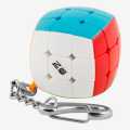 Qiyi Mini 3x3 Speed Cube Keychain. 