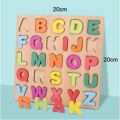 3 in 1 ABC Alphabet Digital Puzzle Wooden Toys Kid Number Letter Shape Matching Jigsaw Board - Toys For Kids |. 