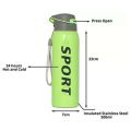 Stainless Steel Sipper Bottle for Kids| Silicon Straw Bottle for Kids 500 ml Water Bottle. 
