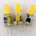 ARELENE 10PCS Mini G4 LED COB Lamp 3W Bulb Candle Lights Replace 30W 40W Halogen for Chandelier Spotlight, AC220V Cold White. 