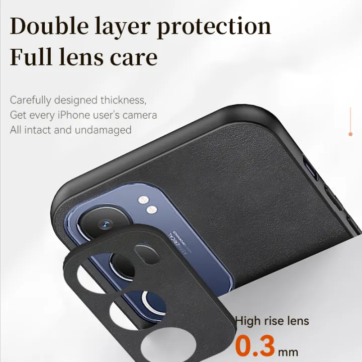 Lenuo%20For%20vivo%20Y19s%20Sheepskin%20Leather%20Shockproof%20Case%20Luxury%20Matte%20Back%20Cover%20-%20Image%203