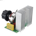 4000W thyristor speed regulating dimmer 220V resistor module. 