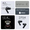 CMMF Buds Wireless Earbuds with 48 dB Hybrid ANC, 20Hour Battery Life, 20mm PMI Driver, 6 HD mics and Spatial Audio, IP55 Dust & Water Resistance. 