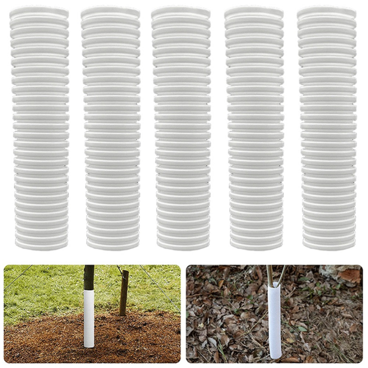 6%20PCS%20Tree%20Trunk%20Protector%20White%20Plastic%20Tree%20Wrap%20to%20Protect%20Saplings%20Plants%20From%20Deer%20Rodents%20Mowers%20-%20Image%205