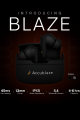 Earbuds /Accublaze wireless earbuds /blaze. 