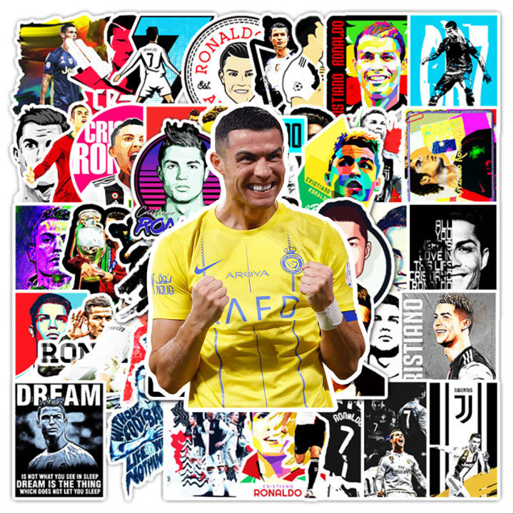 Artsy%20Home%2025/50/100%20Pcs%20Cristiano%20Ronaldo%20Stickers%20for%20Laptops%20Cellphone%20Guitar%20-%20Image%206