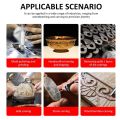 JAERBEE Engraving Pen Electric Engraving Tool Kit Rechargeable DIY Mini Engraver Pen for Carving Glass Wood Stone A. 