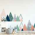 Scandinavian Mountains Ardika Wall Sticker 165cm(W) x 45cm(H). 