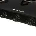 Faber Cooktop Jumbo 3BB BK AI, 3 Burner, Auto Ignition- Black. 