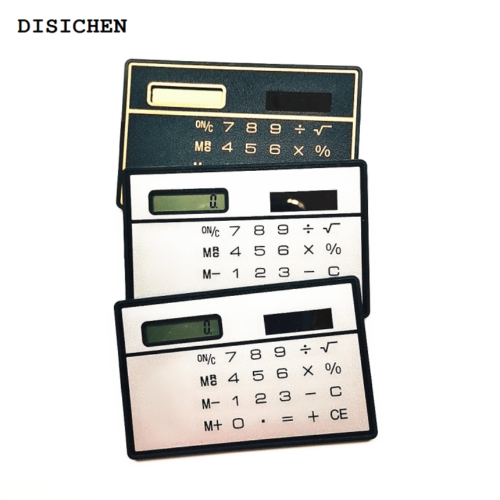 DISICHEN%20Luxury%201Pcs%20Mini%20Calculator%20Ultra-thin%20Credit%20Card%20Size%208-digit%20Portable%20Solar%20Pocket%20Calculator%20Office%20and%20School%20Supplies%20-%20Image%203
