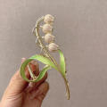 Tulip Hair Claws Ponytail Claw Clip  Hair Accessories Ornament Hairwear Tiara. 