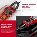 HABOTEST HT206 DC AC Digital Clamp Meter True RMS Professional Smart Multimeter High Precision Automatic Ammeter Pliers. 