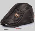 Casual Leather Skin Friendly Soft Classic Design Men's Flat Cap. 