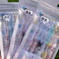 Sweet Journal 6PCS 0.5mm Sanrio Pen Gel Pen Exam Pens Diary Journal Pressing Pens Black Ink. 