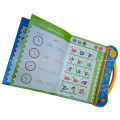Interactive Electronic Study Book | Phonics Learning & Educational Toy for Kids Ages 3+ | ABC, 123, Time, Animals | Intelligence Book with Graffiti Board. 