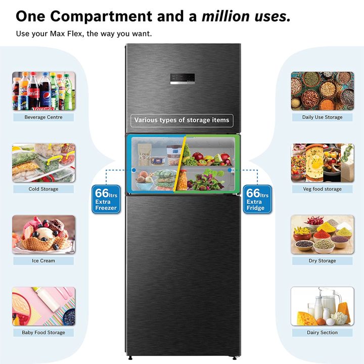 BOSCH%20Refrigerator%203%20Door%20364%20L%20Smoky%20Steel%20CMC36K05NI%20-%20Image%207