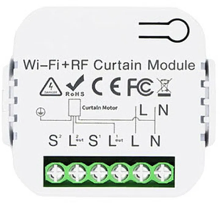 FORIDE%20Tuya%20Smart%20Life%20WiFi%20433Mhz%20Blind%20Curtain%20Switch%20with%20RF%20Remote%20for%20Electric%20Roller%20Shutter%20Control,%201RC%201RE%20-%20Image%202