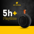 MyPower Portable Bluetooth speaker, Waterproof Speaker, High Sound Quality, Small size Black Color Speaker | MS200 Bluetooth Speaker .. 
