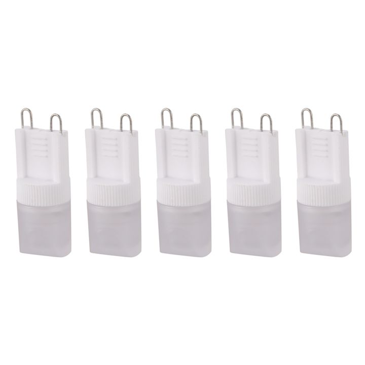 ARELENE 5X G9 Warm White 1 LED Bulb Spot Light Lamp 1W AC 220V-240V High Power