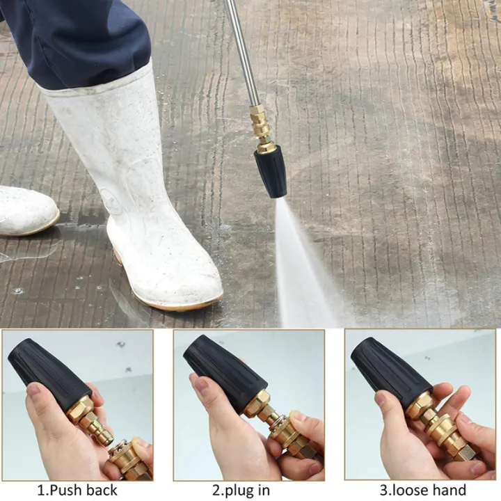 Pressure%20Washer%20Accessories%20Kit,%20Pressure%20Washer%20Rotating%20Turbo%20Nozzle%204000PSI%20,%201/4%20Inch%20Quick%20Connect%20Pivoting%20Coupler%20-%20Image%203